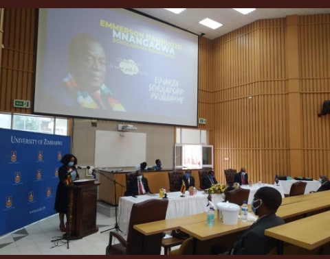 Mnangagwa launches ED- UNZA scholarship programme