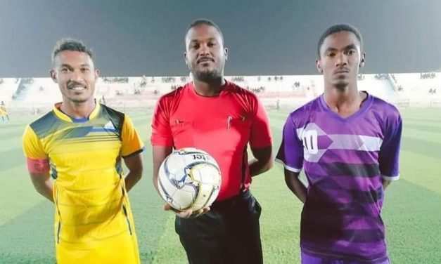 3 Brothers: When 3 Sudan siblings took to the field in different colours for Aljalla vs Alhaddaf match..PICTURE