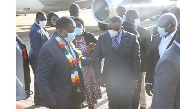 Mnangagwa jets into Byo to commission boreholes