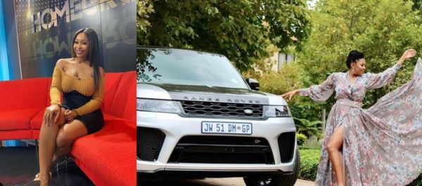 Minnie Dlamini surprises Basetsana Kumalo with a R3 Million Range Rover