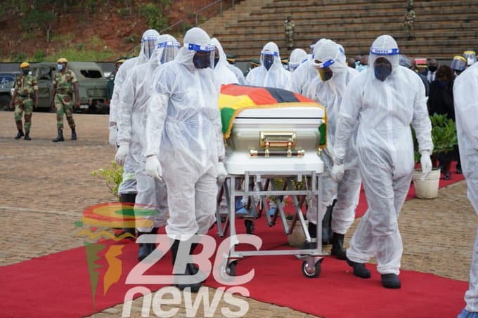 HEROES ACRE PICTURES…Burial of national hero, Lieut Gen (Rtd) Douglas Nyikayaramba