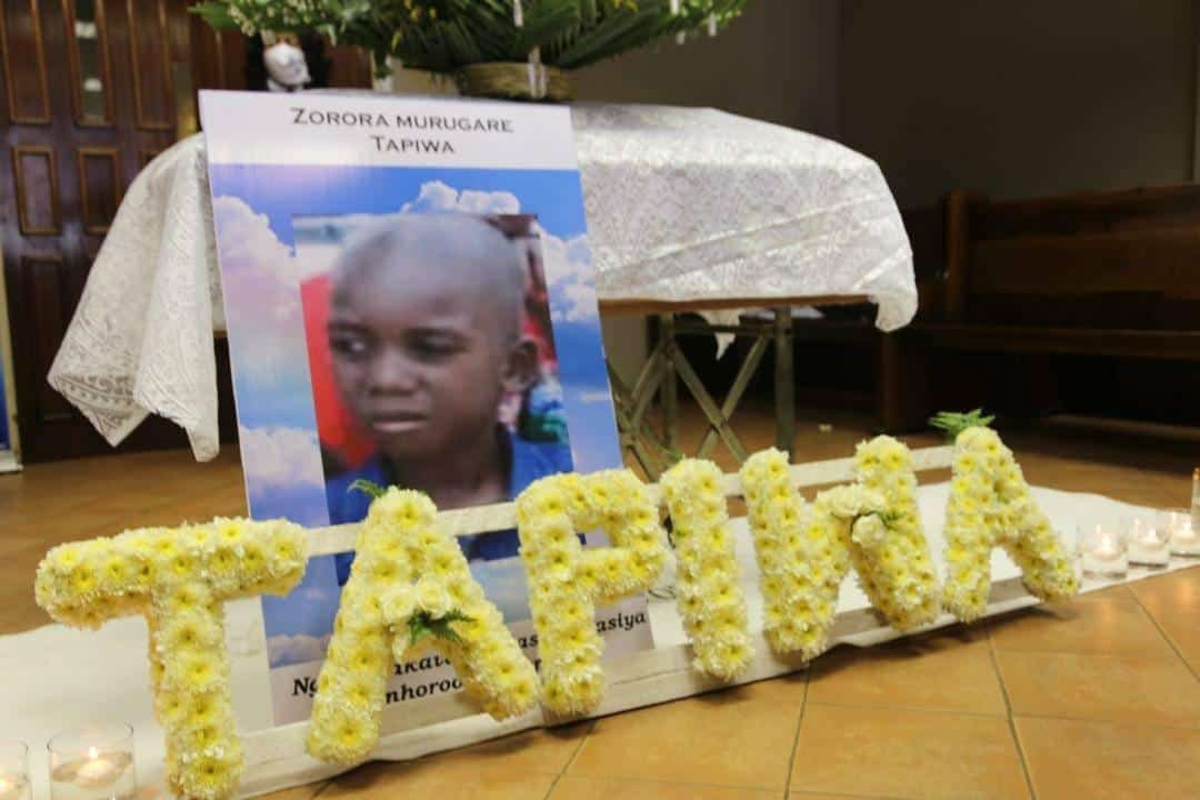 Slain 7-year-old Tapiwa Makore’s burial…PICTURES…