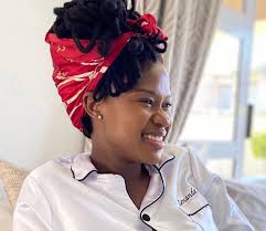 Zenande Mfenyane silences troll for fat shaming her post-pregnancy body