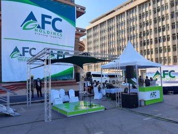 President Mnangagwa officiates at AFC Holdings Limited launch