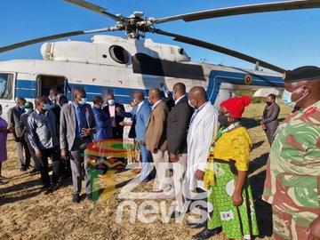 VP Chiwenga tours Lupane Provincial Hospital