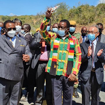 …PICTURES…President Mnangagwa commissions North-South Corridor