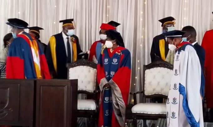 230 students graduate at Zimbabwe Ezekiel Guti University in Bindura