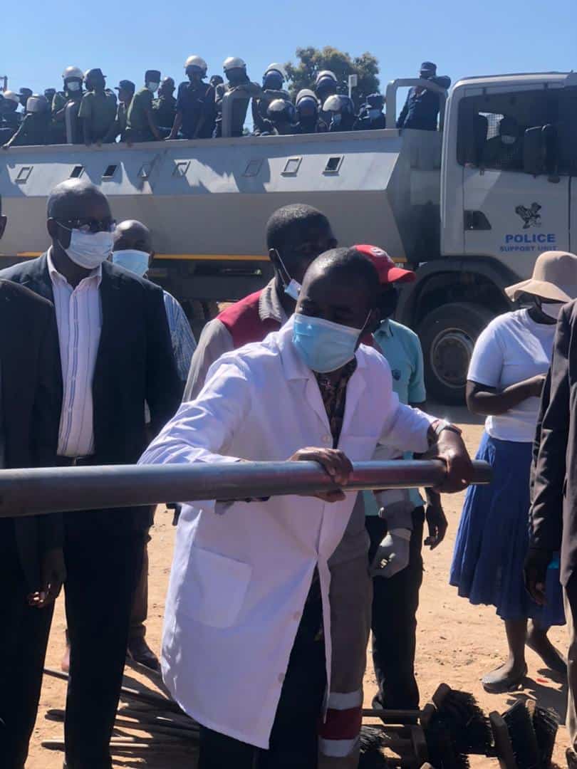 Heavy police deployments as Chamisa launches Tsvaira Zimbabwe campaign in Mabvuku