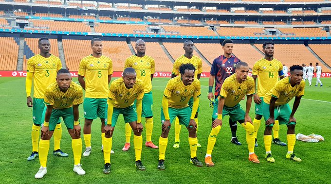 Bafana Bafana Dominates Namibia with a Resounding 4-0 Victory in AFCON Group E Clash