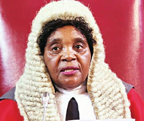 Malaba ‘shadow’ haunts Deputy Chief Justice Elizabeth Gwaunza