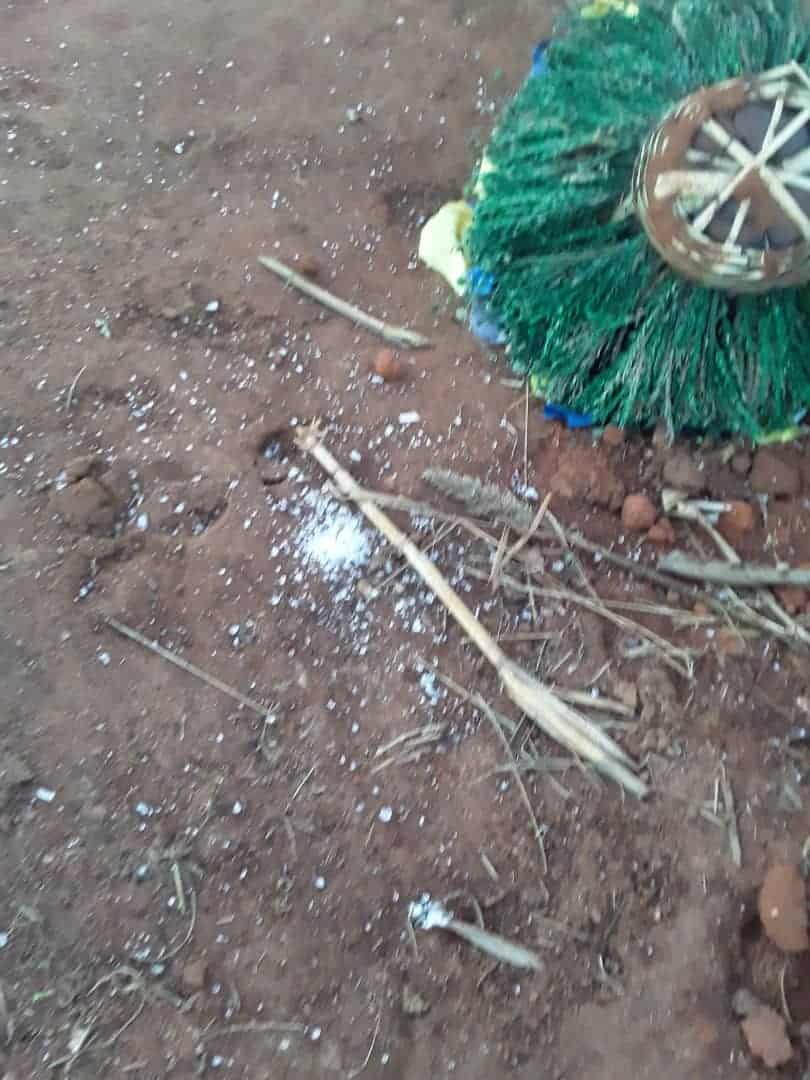 GO BACK TO SENDER: Strange items at grave of man allegedly killed by MDC-T VP Elias Mudzuri… PICTURES…