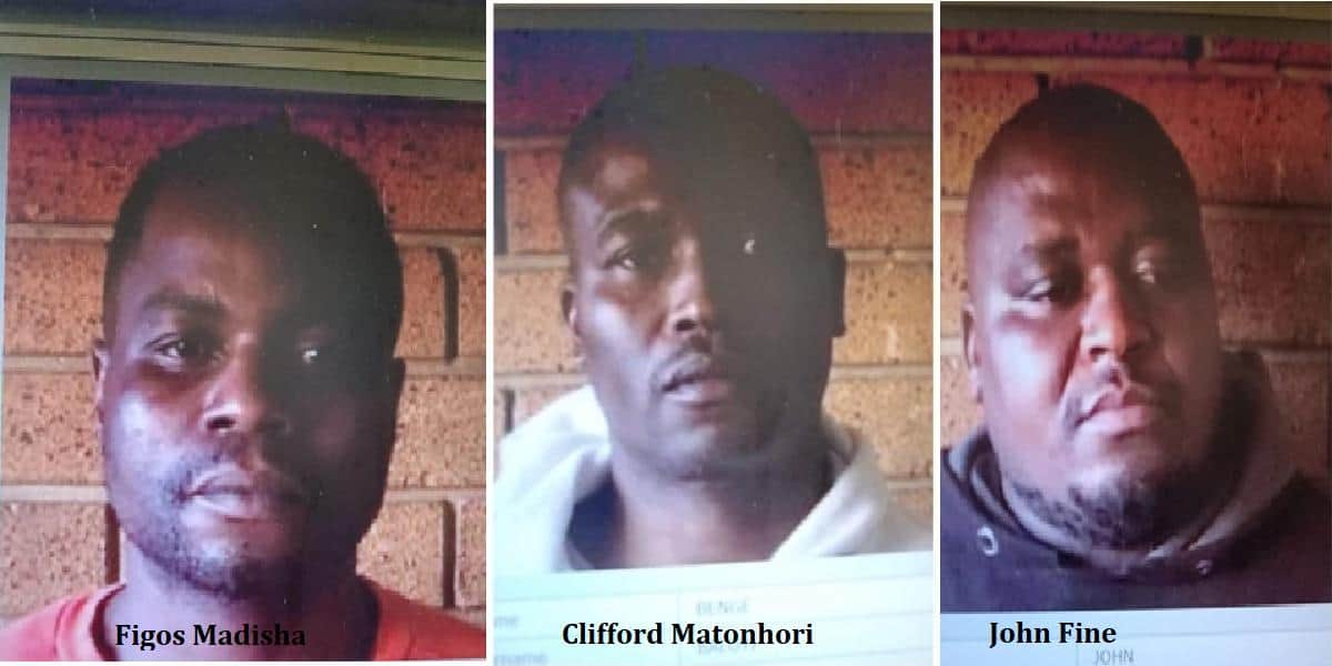 3 Zim armed robbers escape South Africa prison