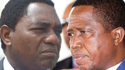 Zambian President Lungu faces Hichilema in tight election