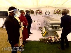 PICTURES…Burial of Zimbabwe’s founding First Lady