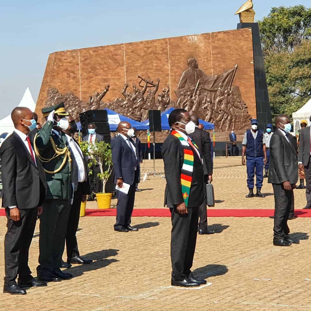 Brave fallen heroes chose to die than to be alive under oppression- Mnangagwa