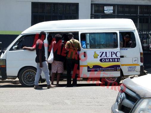 STANDOFF: ZUPCO kombi drivers demonstrate over salaries