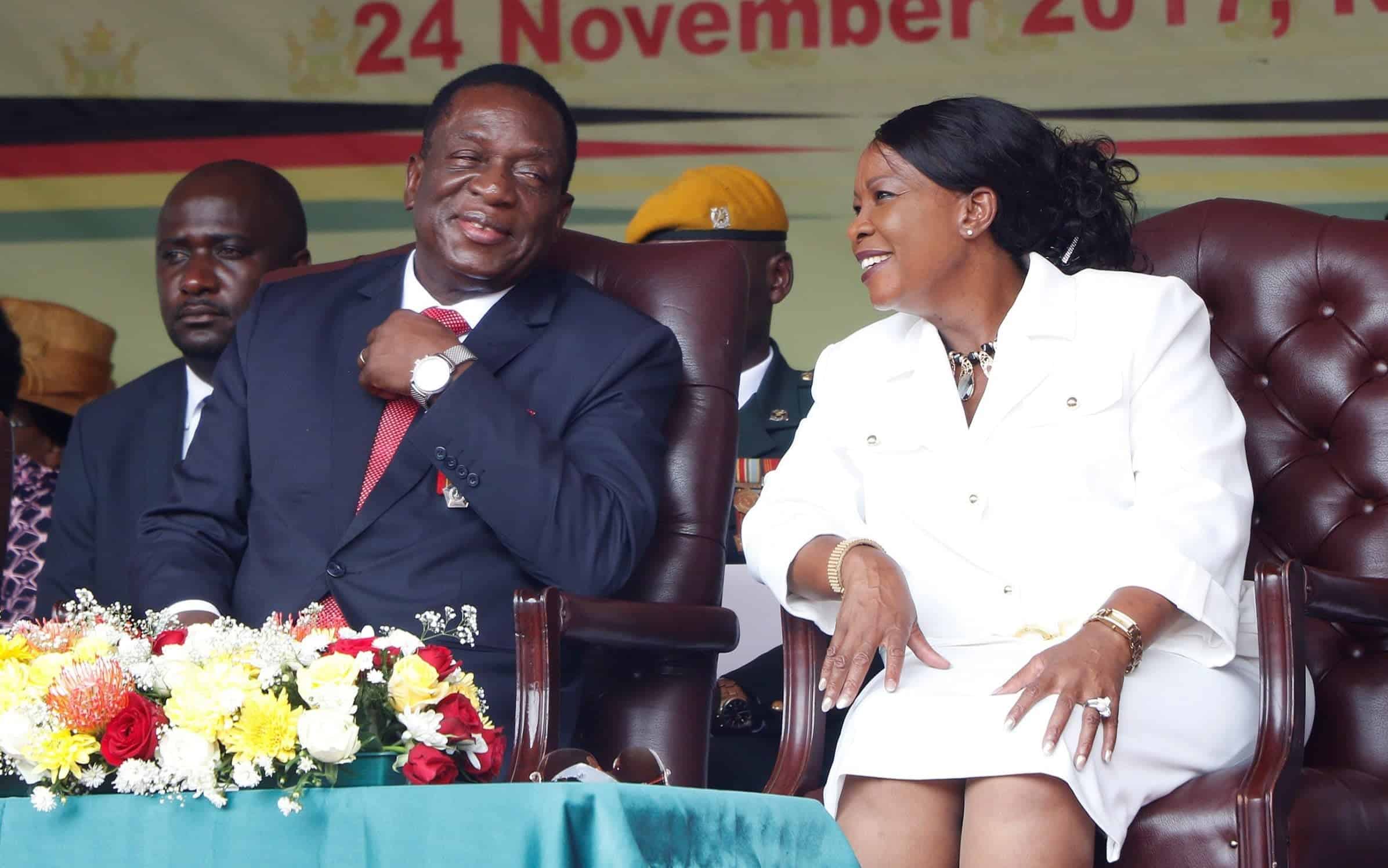 President Mnangagwa gives his wife special award