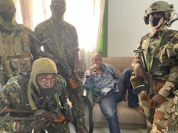 Guinea Coup: President Alpha Condé seized by military, Arrested