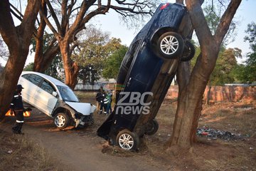 Accident along Leopold Takawira road in Harare