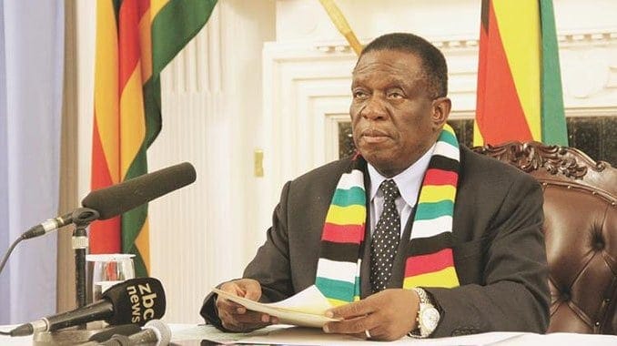 President Mnangagwa not a good script reader, should speak without prepared speech, political analysts