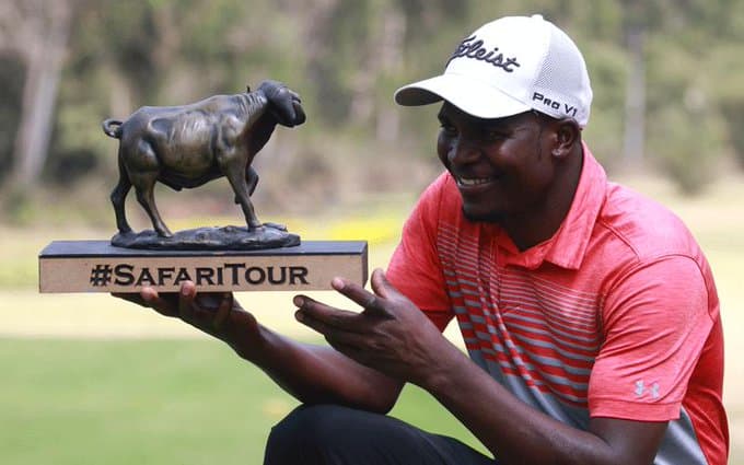 Zimbabwe professional golfer wins Safari Tour 2nd leg