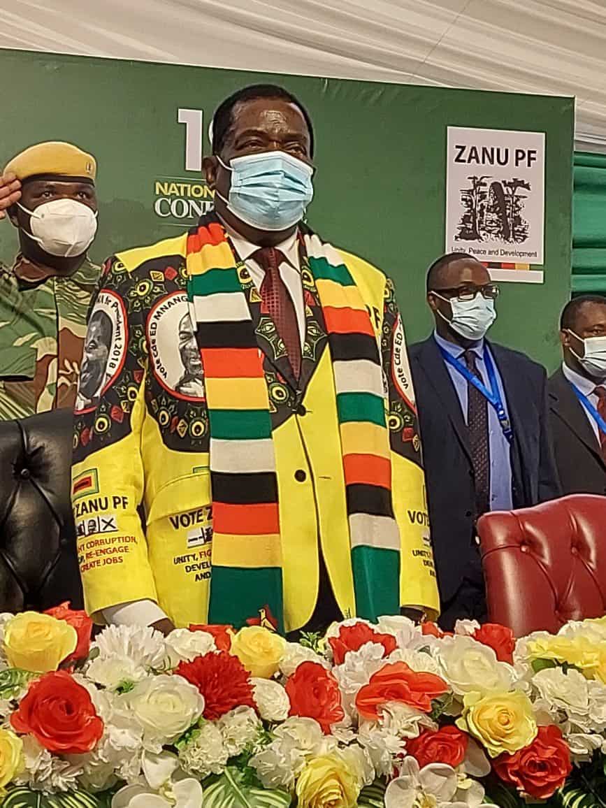 Mnangagwa in Bindura, attends conference amid crisis in the party