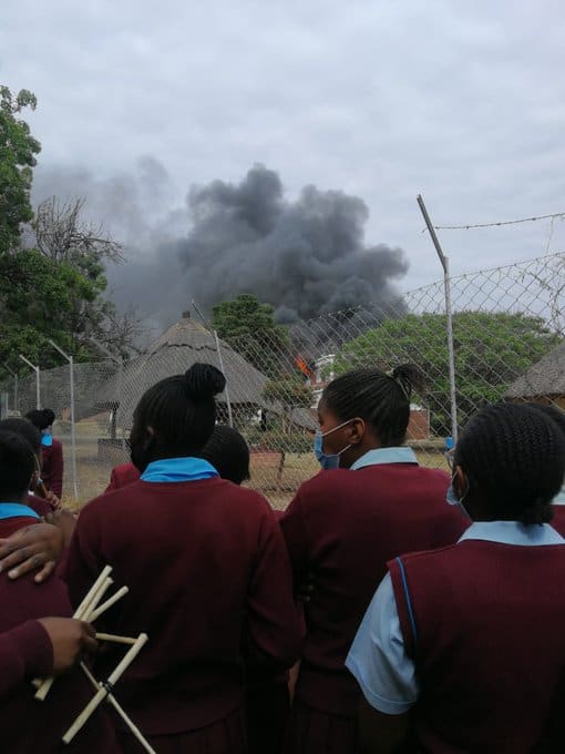 Roosevelt Girls High Form 3 hostel on fire