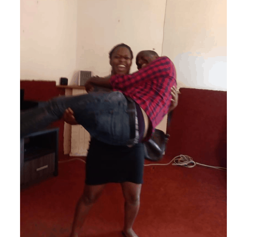 Married church elder falls into the arms of single nurse after wife moves to diaspora..PICTURES