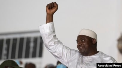 Gambia elections: Adama Barrow declared presidential election winner
