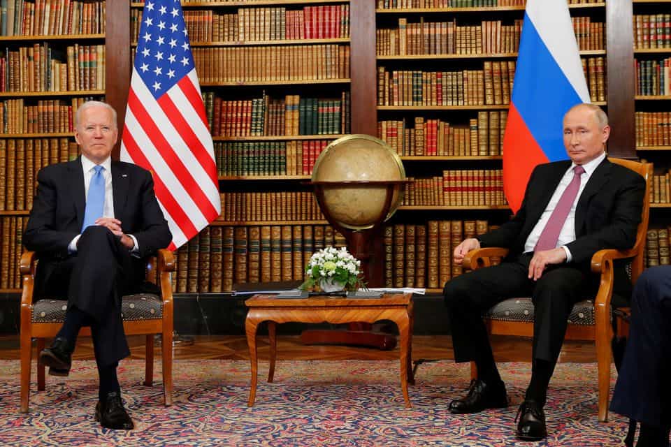 US President Biden, Russian President Putin hold video meeting amid tension over Ukraine