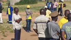 PICTURES: Anti-riot police tries to stop Chamisa’s Yellow Rally in Gokwe