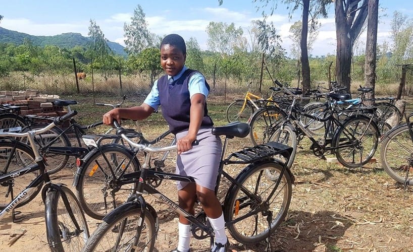 ZIMBABWE: Bicycles and Reduced chores help Girls back into Education