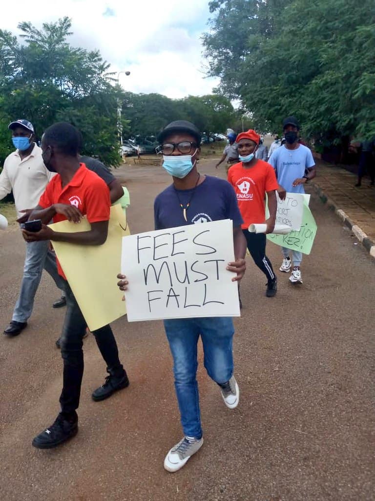 JUST IN: 10 UZ students arrested for demonstrating over fees hikes