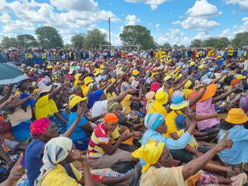 Chamisa paints Tsholotsho yellow, as police bans his Binga rally