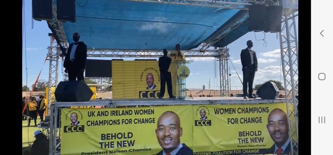 I’ve already written to SADC that we won’t accept a rigged election, says Chamisa