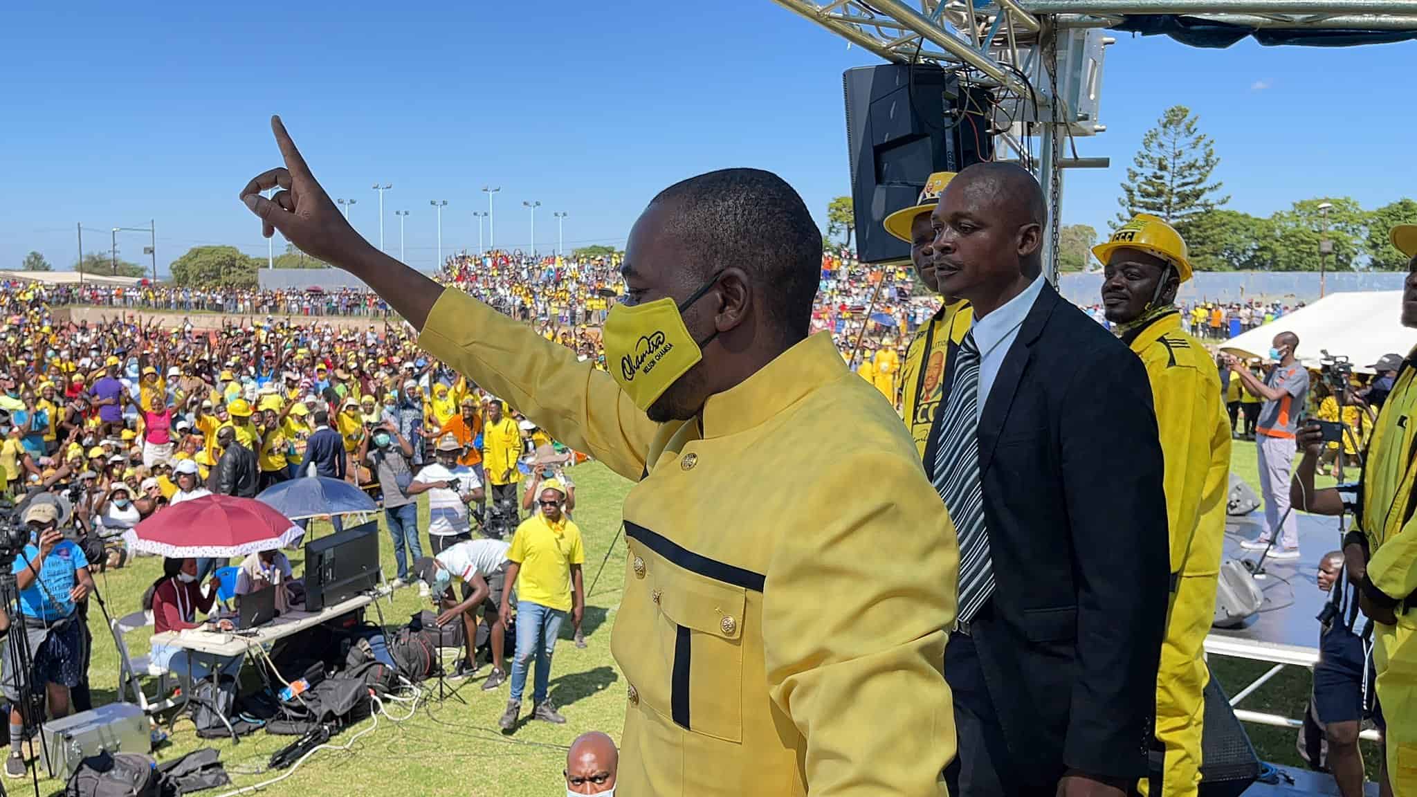 Chamisa takes Yellow Rally to Gweru