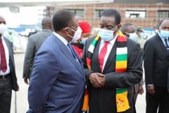 President Mnangagwa leaves for Zambia