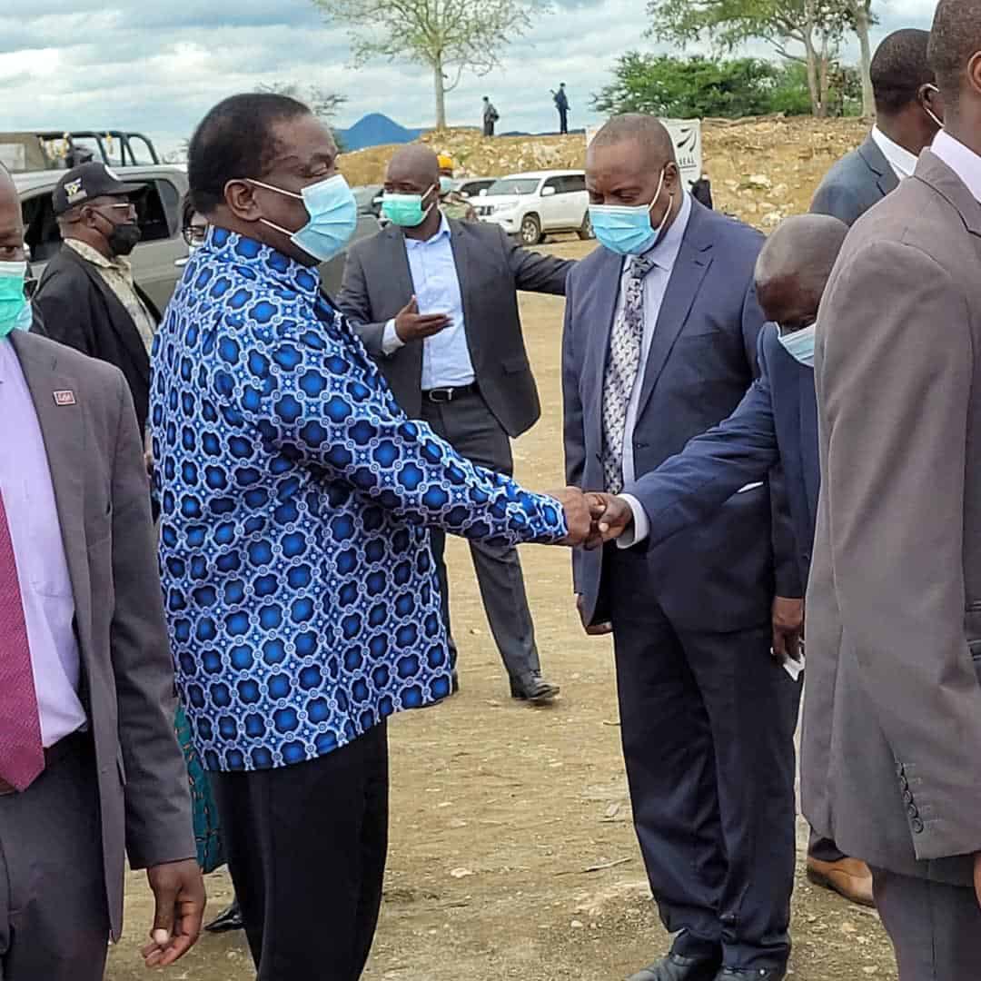 President Mnangagwa dates Mat North Province