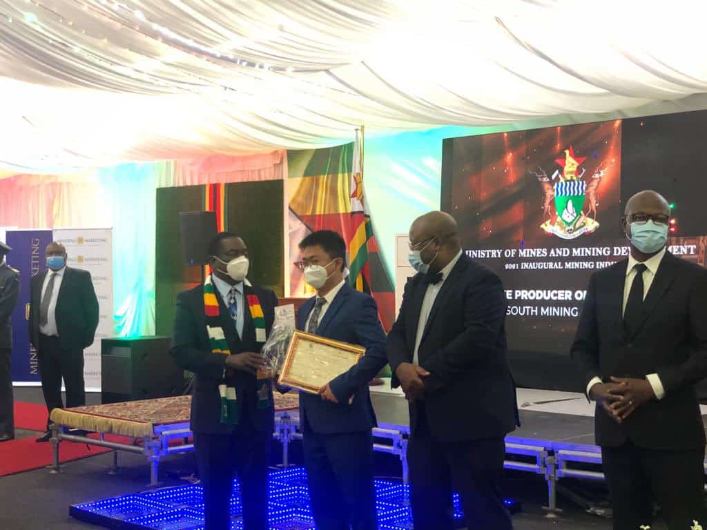 Mnangagwa presides over mining awards