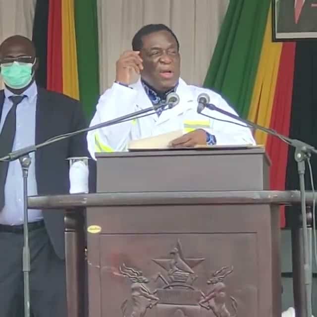 WATCH|| Mnangagwa Says Life Imprisonment to Vandals stealing ZESA Cables