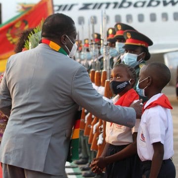 President Mnangagwa in Mozambique on 3-day working visit
