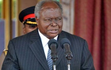 Former Kenyan President Mwai Kibaki dies