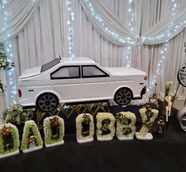 BOSS OBBY: Obert Karombe’s car coffin leaves tongues wagging