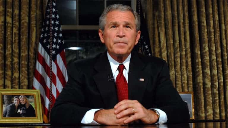 George Bush Attacks Putin Over Invasion Of ‘Iraq’