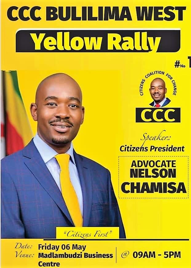 CCC Rural Offensive|| Nelson Chamisa Visits Mandlambudzi For Yellow Friday