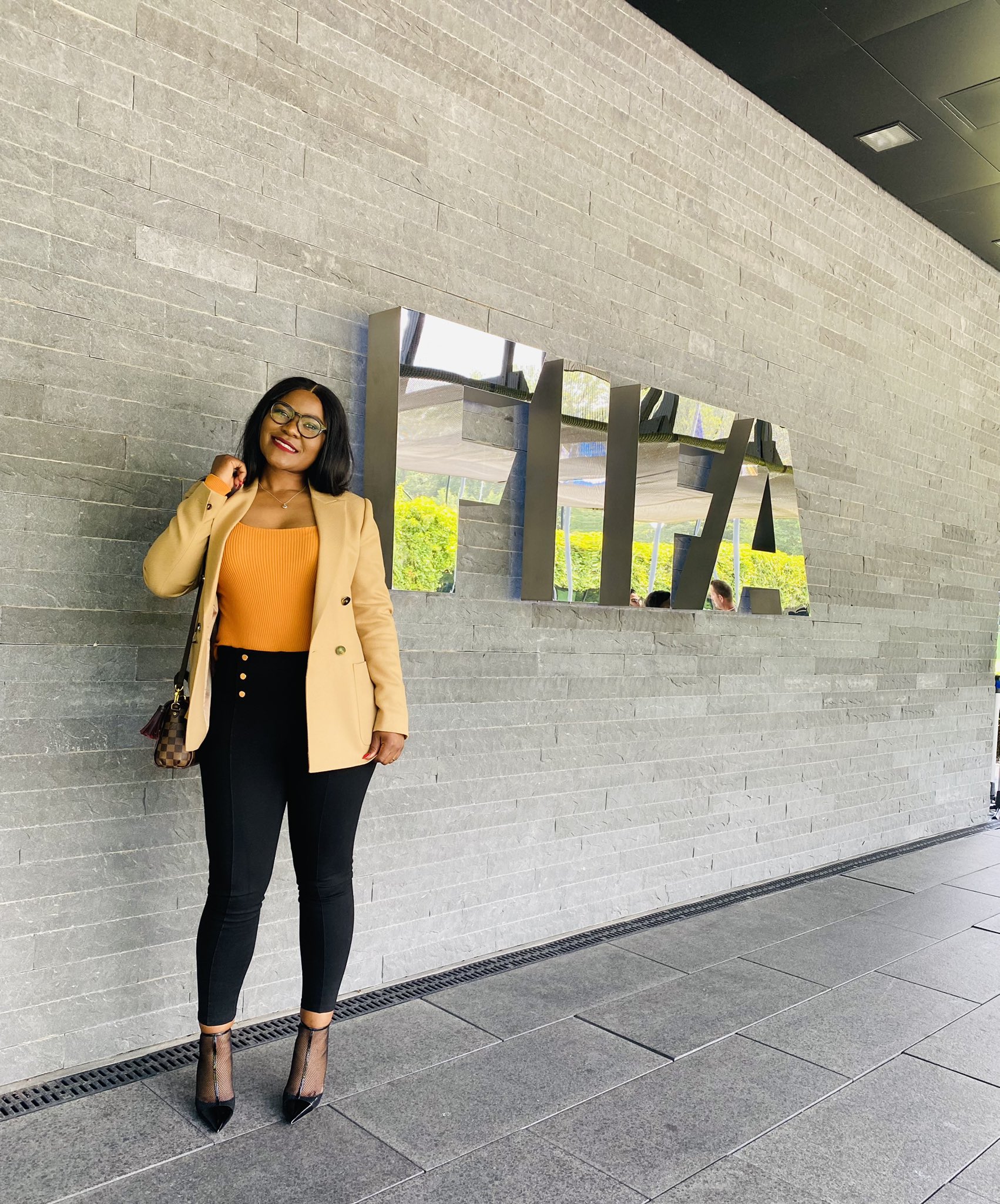 PICTURES|| Arsene Wenger, FIFA Honour UK-based Zim Sports Journalist Chichi Sabeta