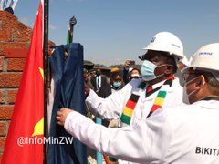 Zim is number 1 in Africa on lithium production, says Mnangagwa as he salutes Chinese companies