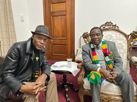 Pain grounds Marabini, meets President Mnangagwa