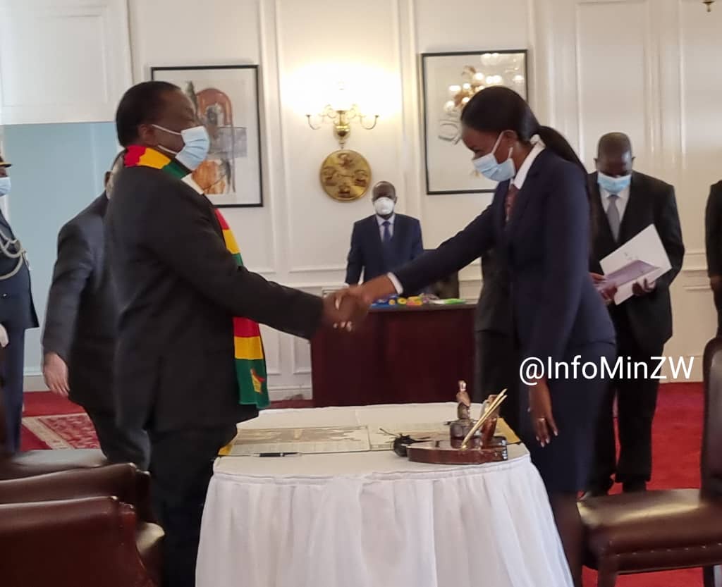 Mnangagwa appoints Mohadi’s daughter as ZEC commissioner