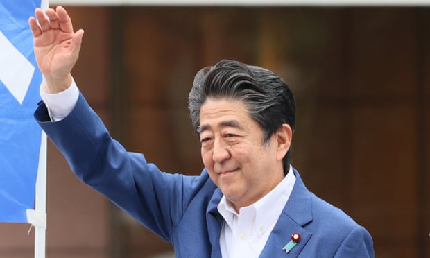 Former Japanese PM shot while delivering a speech